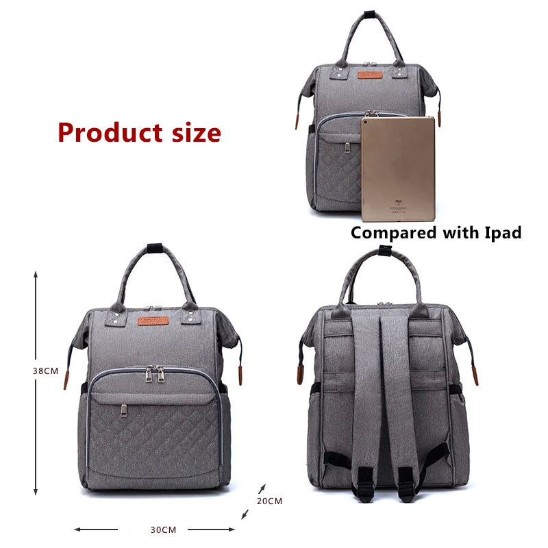 LeQueen Nappy Bag Black