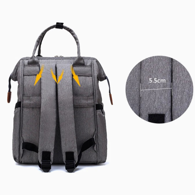 LeQueen Nappy Bag Black