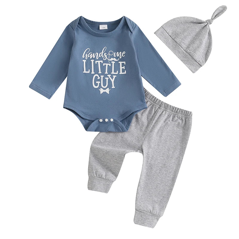 Handsome Little Guy Baby Boy Set