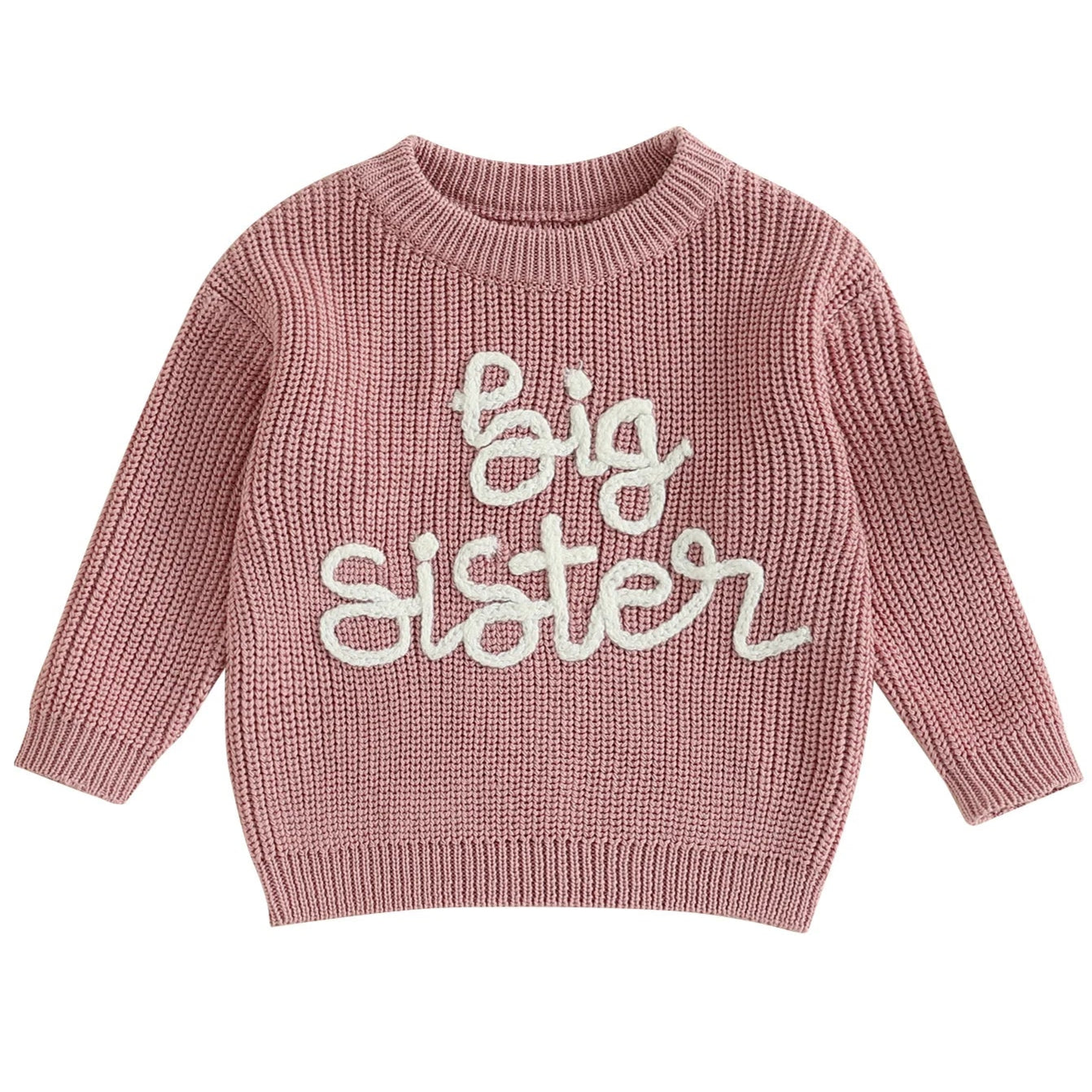Dusty pink Pipp & Lola Big Sister knit