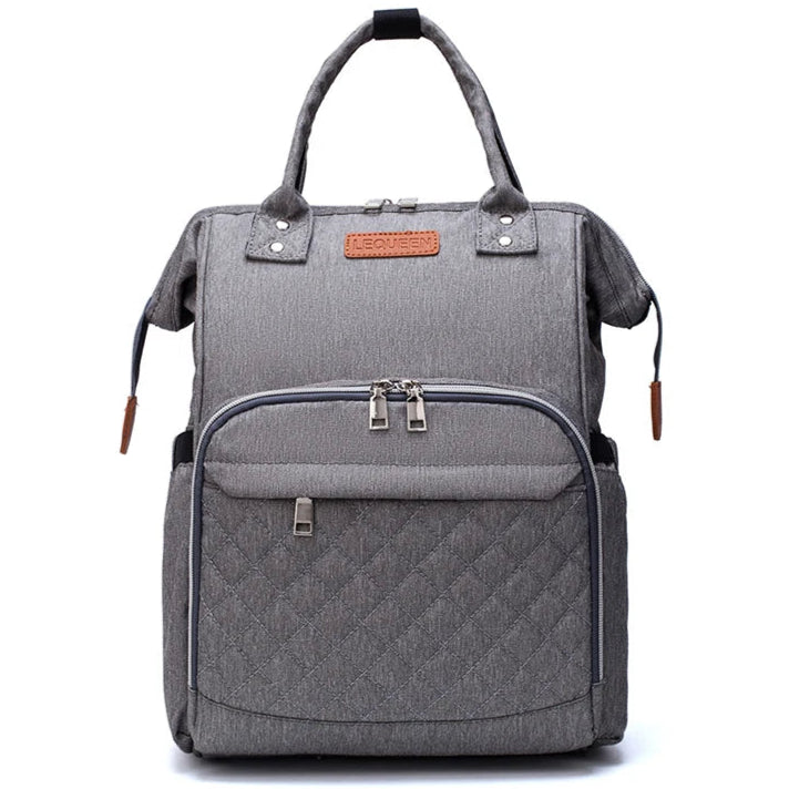 Popular LeQueen grey baby bag