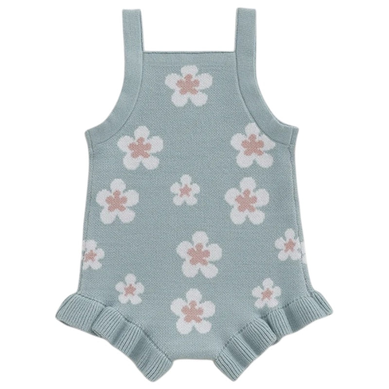 Maya Baby Girl Knit Romper