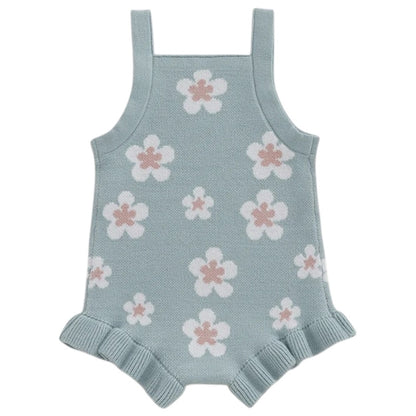 Maya Baby Girl Knit Romper