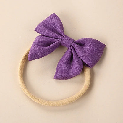Linen Baby Girl Headband
