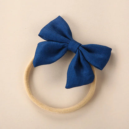 Linen Baby Girl Headband