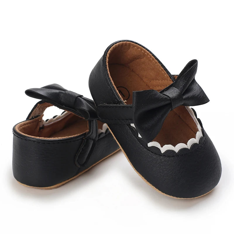 Piper Baby Girl Bow Shoes