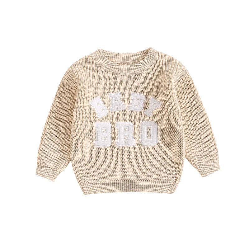 Baby Bro Knit Jumper Cream