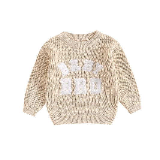 Baby Bro Knit Jumper Cream