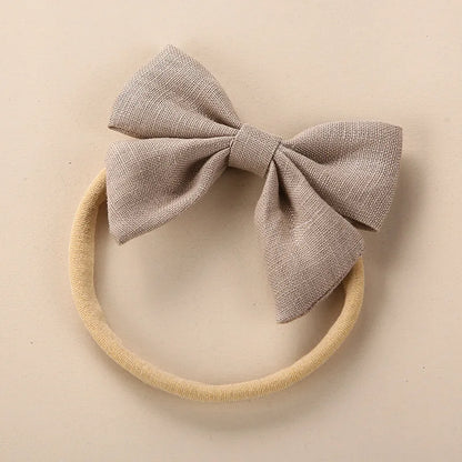 Linen Baby Girl Headband