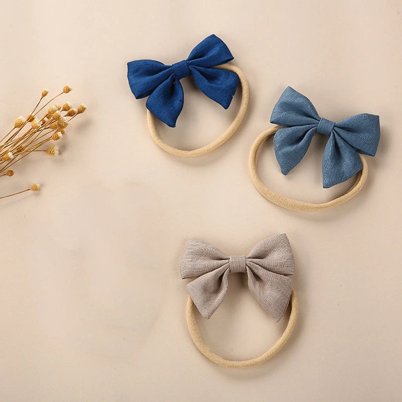Linen Baby Girl Headband