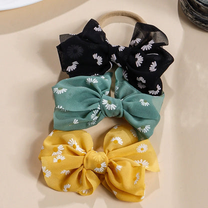 Chiffon Daisy Bow