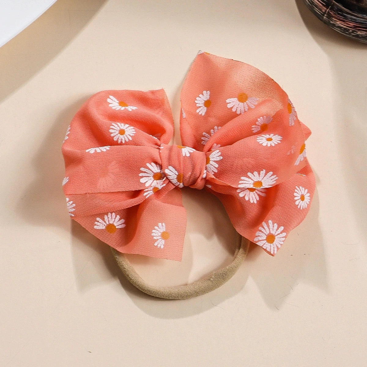 Chiffon Daisy Bow