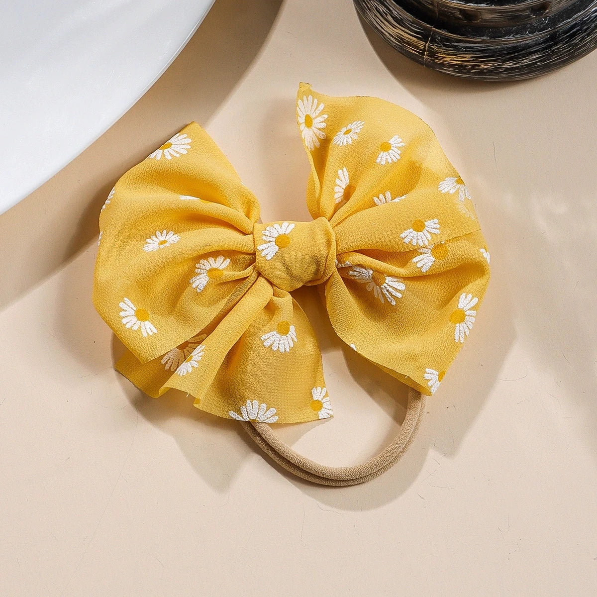 Chiffon Daisy Bow