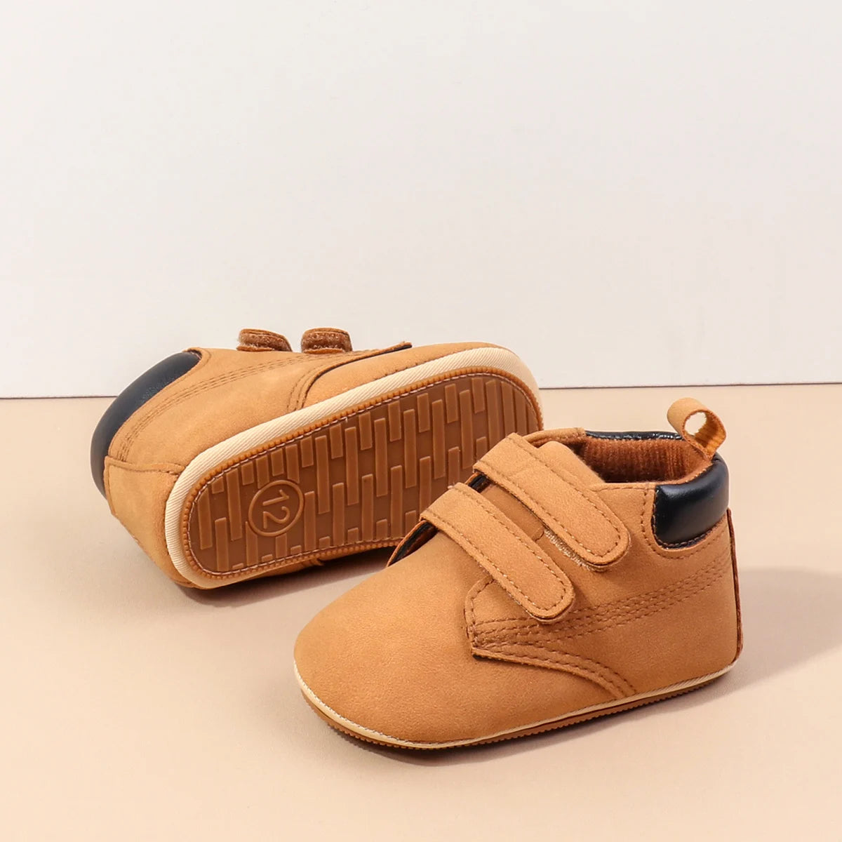 Alli Velcro High Top Shoes Orange