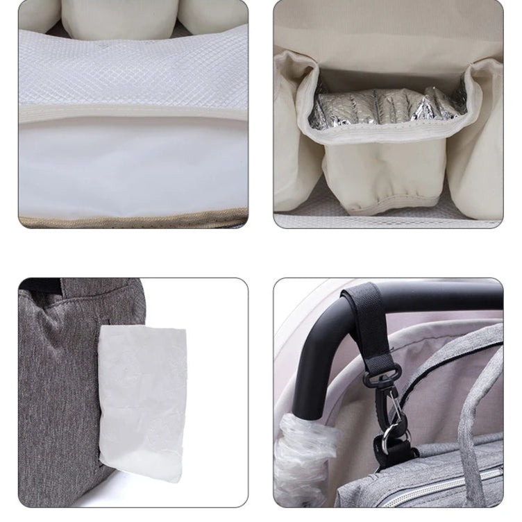 LeQueen Nappy Bag Black