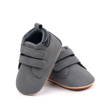 Alli Velcro High Top Shoes Grey
