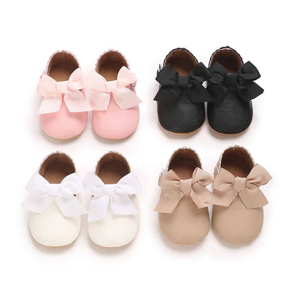 Mary Jane Baby Bow Shoes Pink