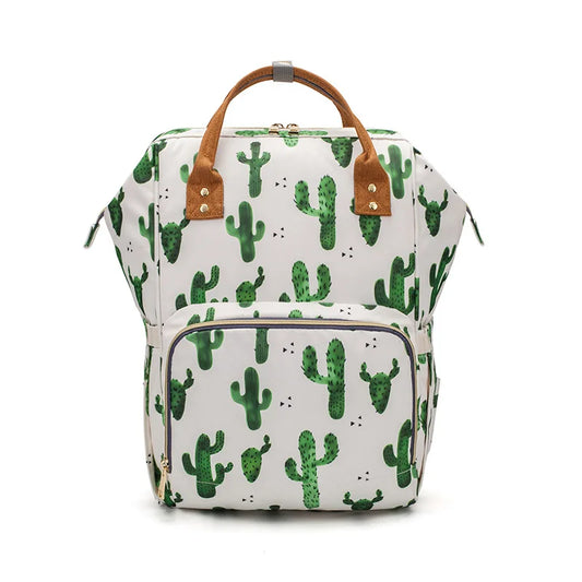 Baby Nappy Bag Backpack Cactus
