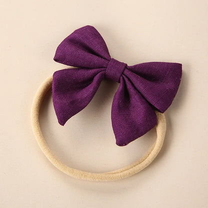 Linen Baby Girl Headband