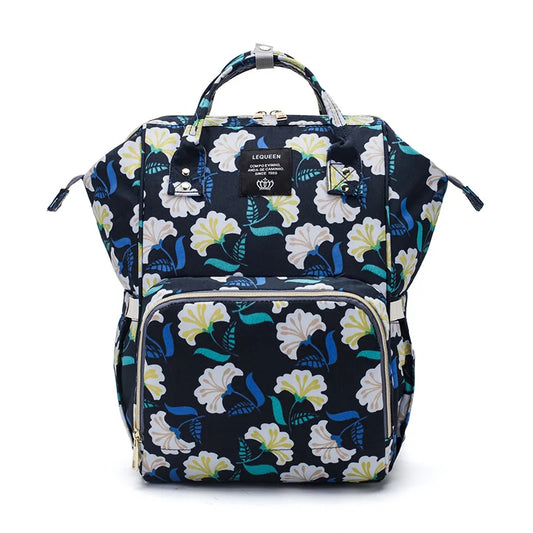 Baby Nappy Bag Backpack Flower