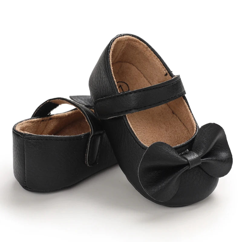 May Black Bow Shoes