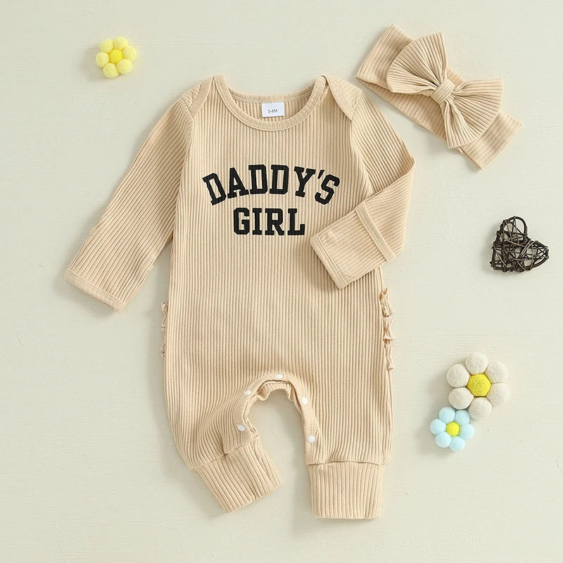Daddy's Girl Ruffle Romper