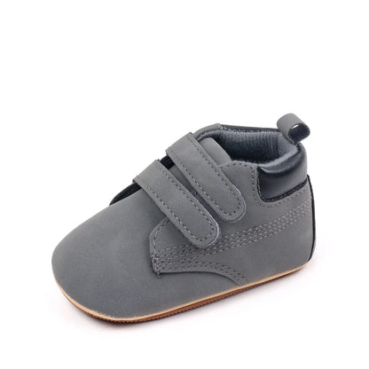 Alli Velcro High Top Shoes Grey