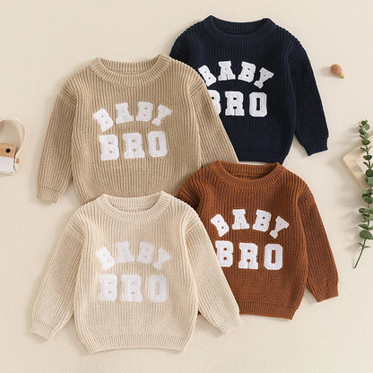 Baby Bro Knit Jumper Navy