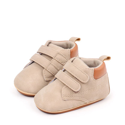 Alli Velcro High Top Shoes Beige