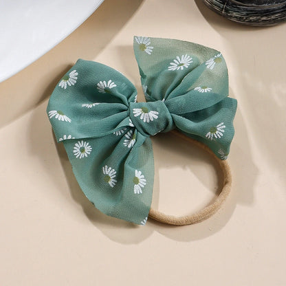 Chiffon Daisy Bow