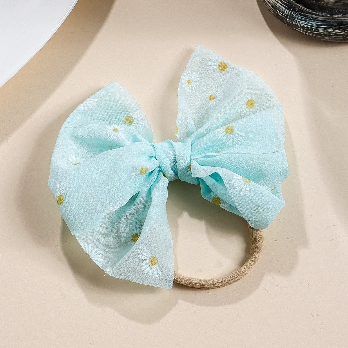 Chiffon Daisy Bow