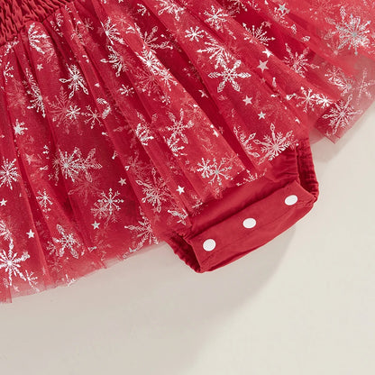 Santa Baby Christmas Tutu Romper