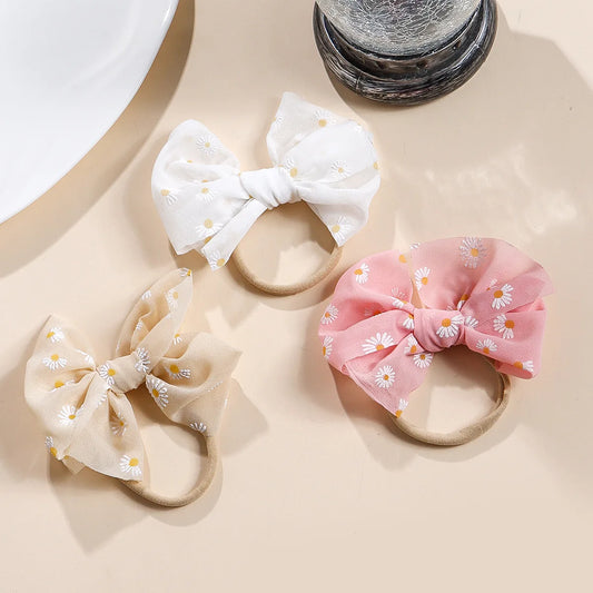 Chiffon Daisy Bow