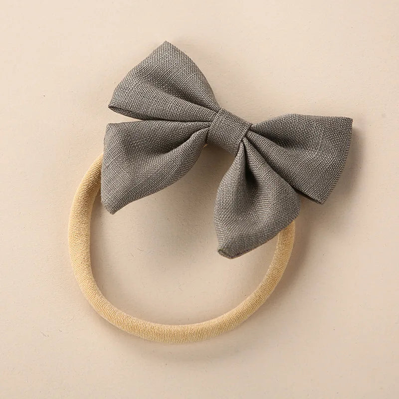 Linen Baby Girl Headband