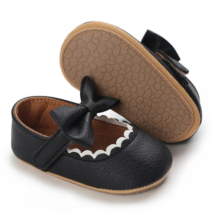 Piper Baby Girl Bow Shoes