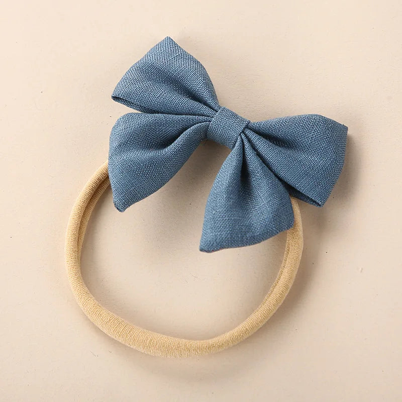 Linen Baby Girl Headband