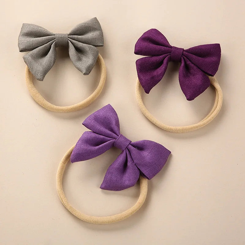 Linen Baby Girl Headband