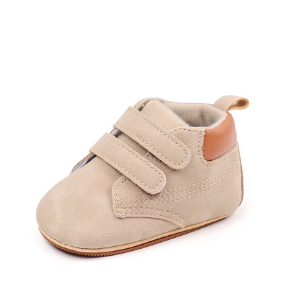 Alli Velcro High Top Shoes Beige