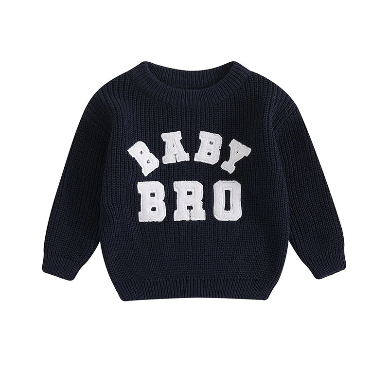 Baby Bro Knit Jumper Navy
