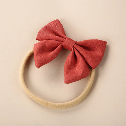 Linen Baby Girl Headband