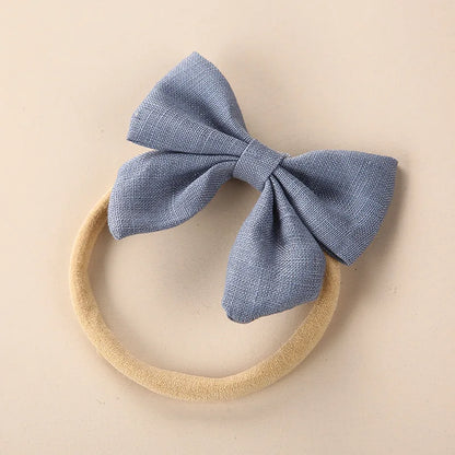 Linen Baby Girl Headband