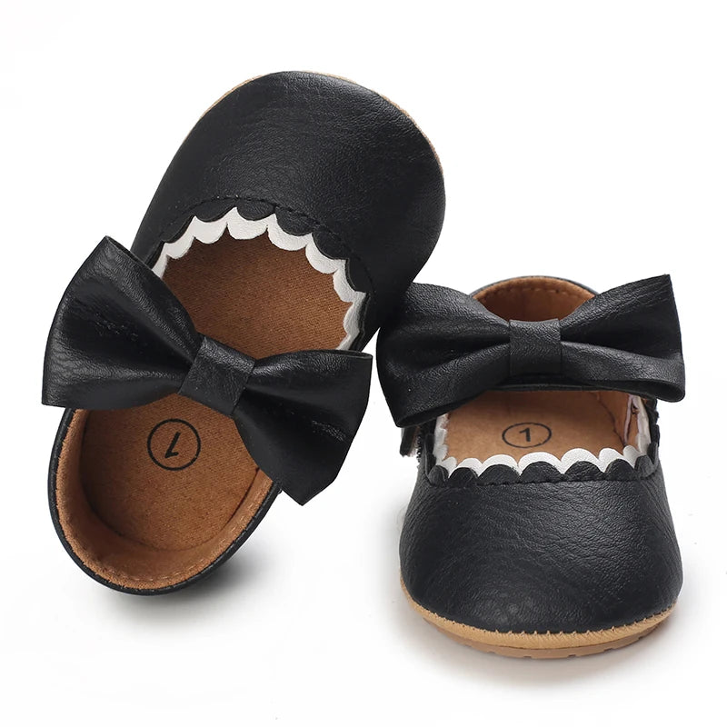 Piper Baby Girl Bow Shoes