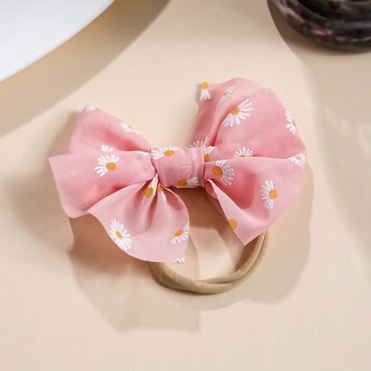 Chiffon Daisy Bow