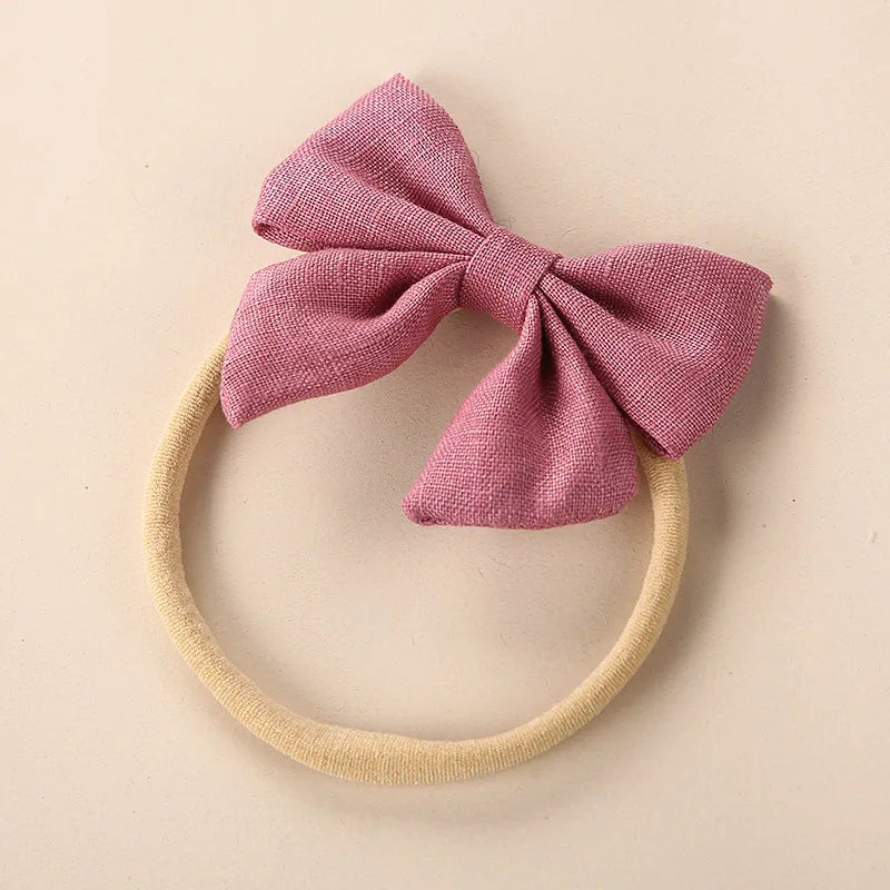 Linen Baby Girl Headband