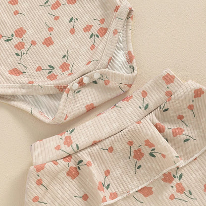 Pippa Floral Set Beige