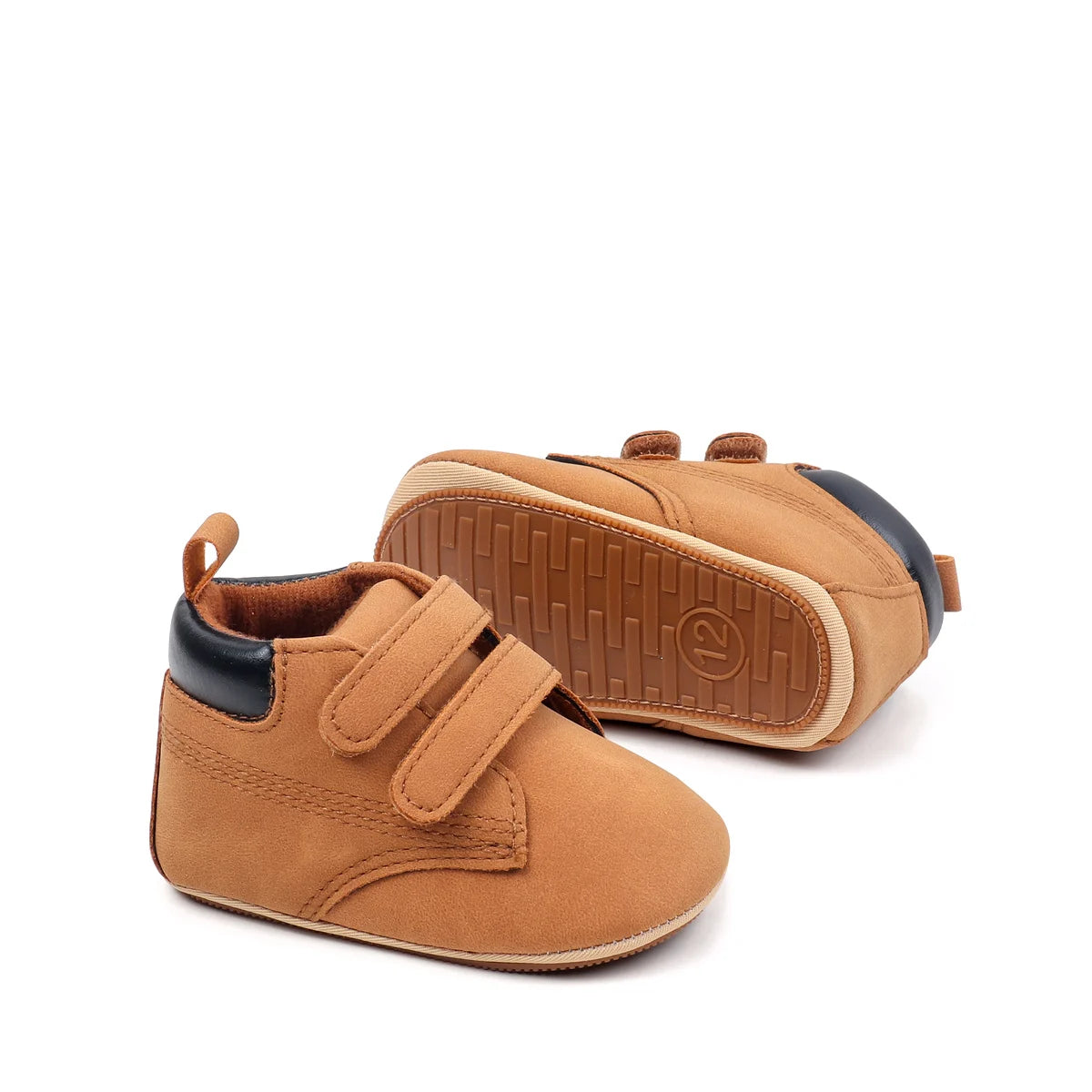 Alli Velcro High Top Shoes Orange