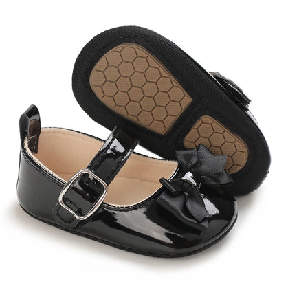 Lana Black Baby Shoes