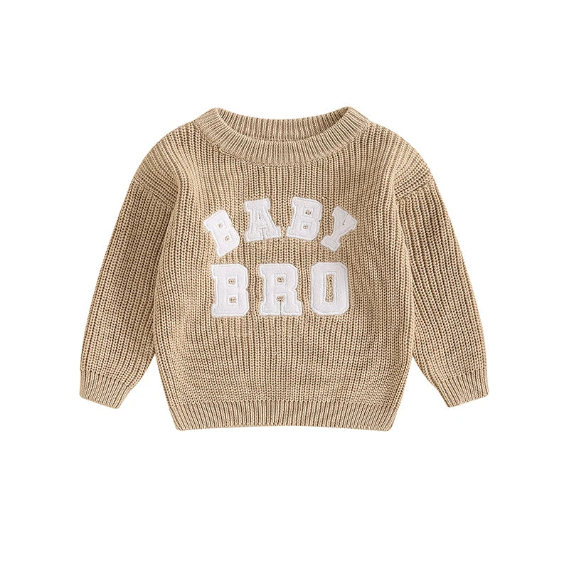 Baby Bro Knit Jumper Beige