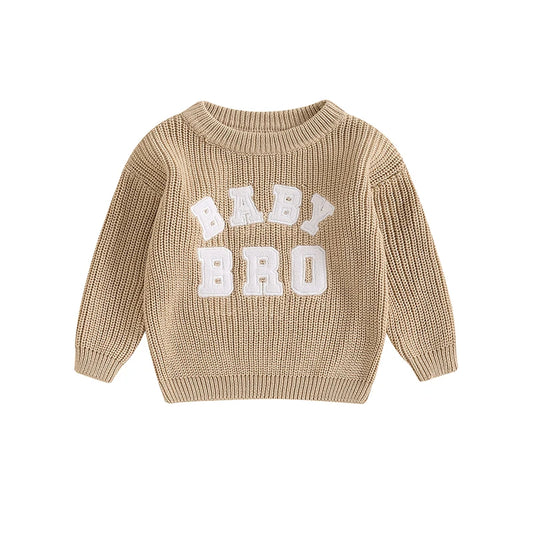 Baby Bro Knit Jumper Beige