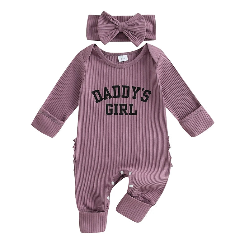 Daddy's Girl Ruffle Romper